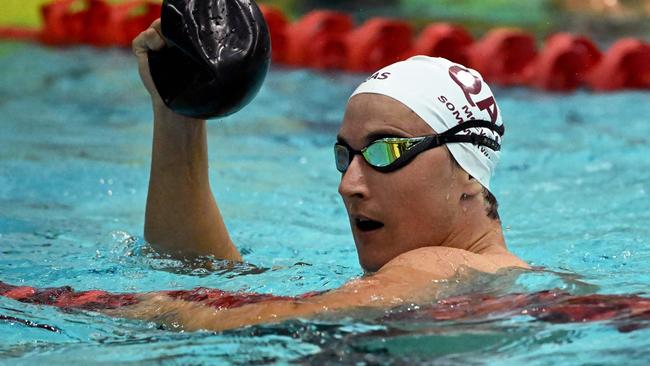 Cameron McEvoy blitzed the men’s 50m freestyle. Picture: William West / AFP