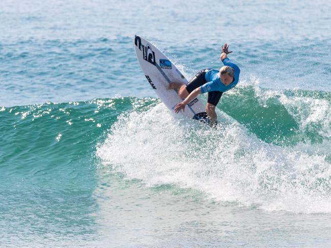 Snapper Rocks Surfriders member Raya Campbell, 16. Picture: Supplied by Surfing Queensland.