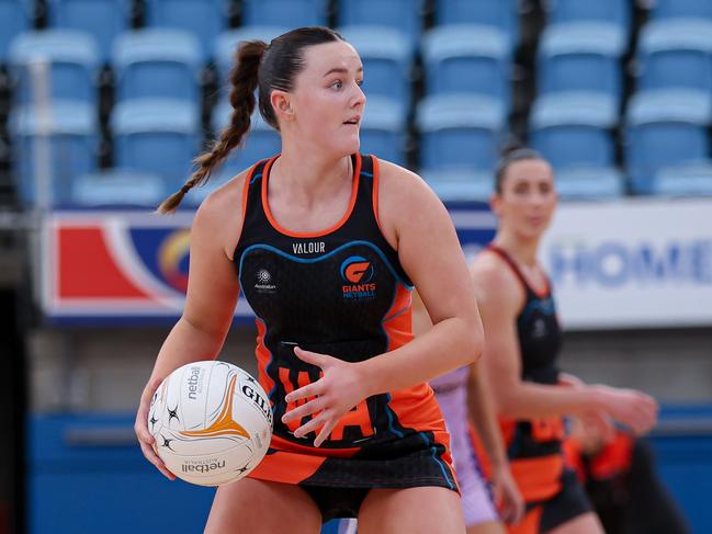 SN RESERVES R2 - Match between GIANTS Reserves and Queensland Firebirds Reserves at Ken Rosewall Arena on Saturday 08 June, 2024 in Sydney, Australia. Photo by May Bailey | Clusterpix Photography