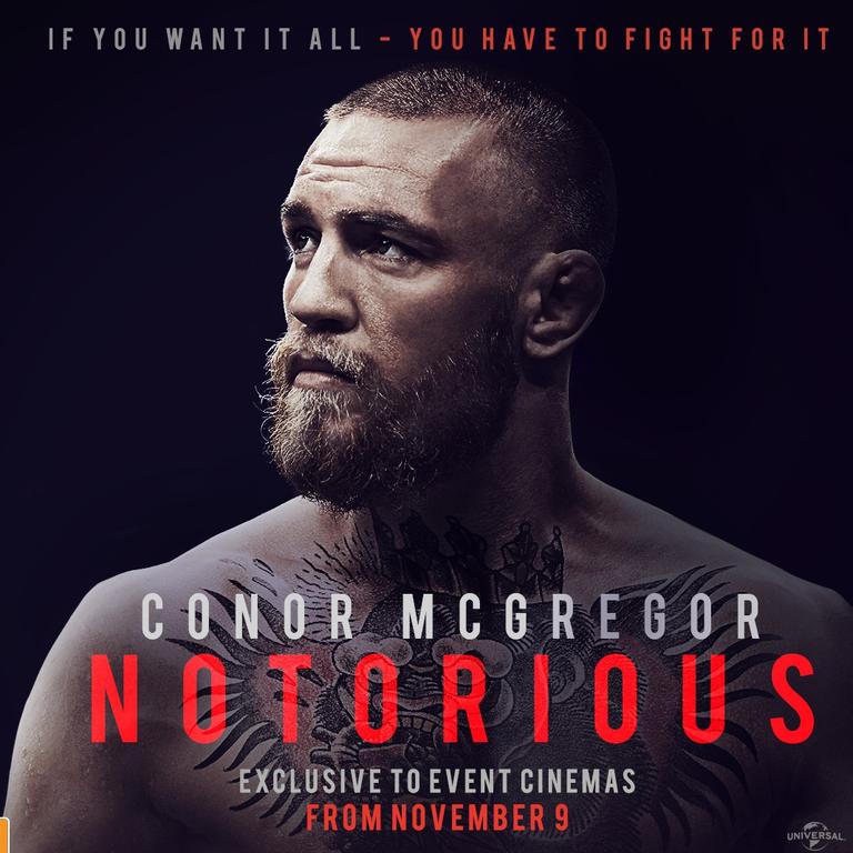 McGregor’s meteoric rise in MMA was told in the film “Notorious”, but it was at this point the warning signs began to appear.