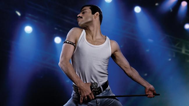 Rami Malek as rock icon Freddie Mercury in <i>Bohemian Rhapsody</i>. Picture: Twentieth Century Fox