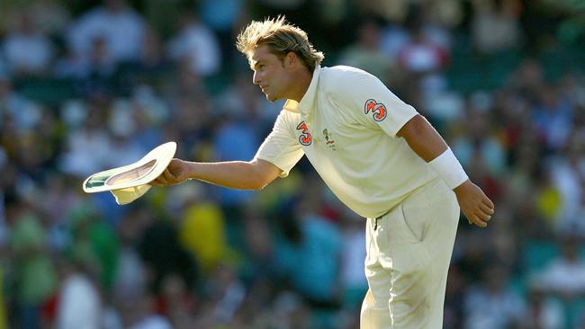 Fans will be encouraged to don floppy caps and white zinc as a tribute to Shane Warne. Picture: Getty