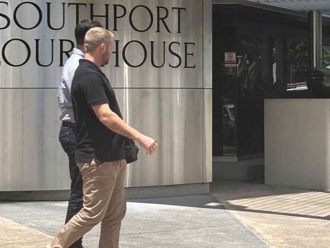 Mitchell Bradley Keong leaving Southport courthouse on December 18, 2024. Photo: Jacklyn O'Brien.