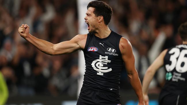 Could Jack Silvagni find a new home at Richmond? Picture: Michael Klein