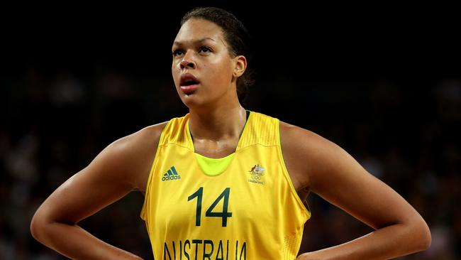 Cambage has been playing with the Opals for 12 years.