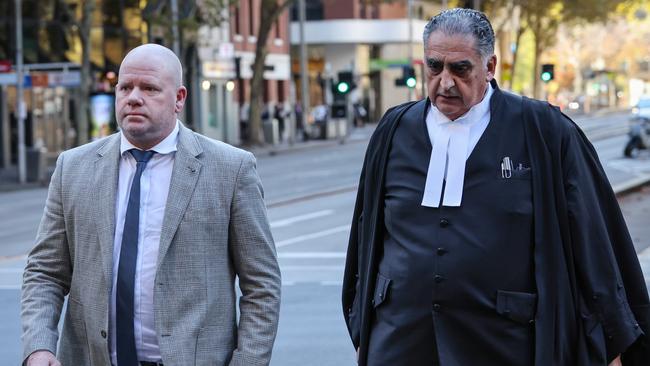 Nick Stevens is accused of ripping off six families in a dodgy swimming pool scam. Picture: David Caird