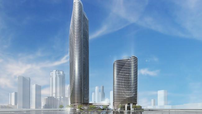 Artist impressions of the proposed Sapphire development in Surfers Paradise. The site's new owners plan to redesign the project.