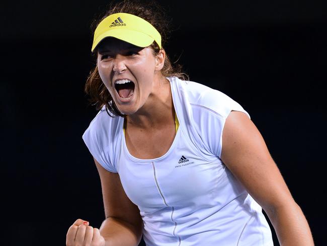 Australian-born British player Laura Robson will be among the star attractions at the City of Playford Tennis International. Picture: AFP