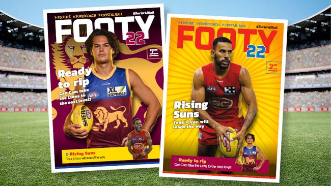 The Footy22 magazine – your bumper AFL season guide – is available for $7.95 with your paper from February 26.