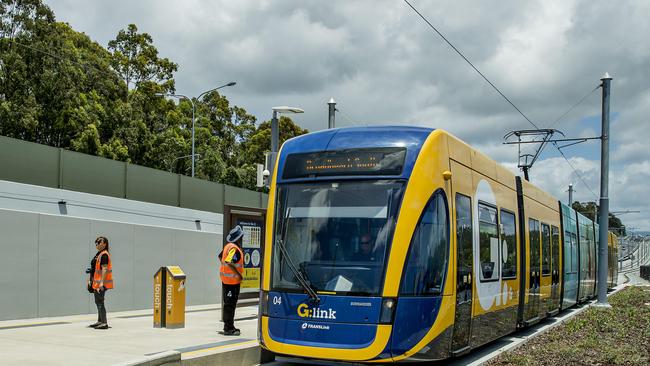 The State Government hasn’t thrown all of its support behind the Burleigh to Tugun leg of the light rail. Picture: Jerad Williams