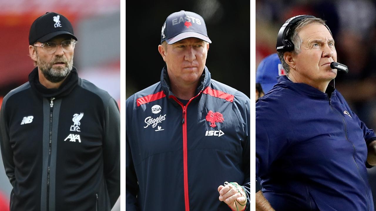 Trent Robinson is channelling some of the world's best coaches.