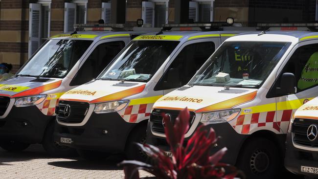 The emergency entrance of Royal Prince Alfred Hospital in January. Nurses are arguing there is a staffing crisis in health. Picture: Jenny Evans/Getty Images