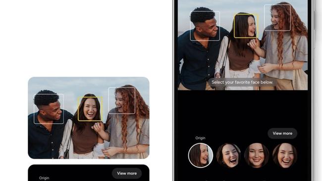 Best Face, which is available in the Samsung Galaxy A56, makes it easier to capture the perfect group shot by selecting and combining the best expressions or features for up to five people from a motion photo.