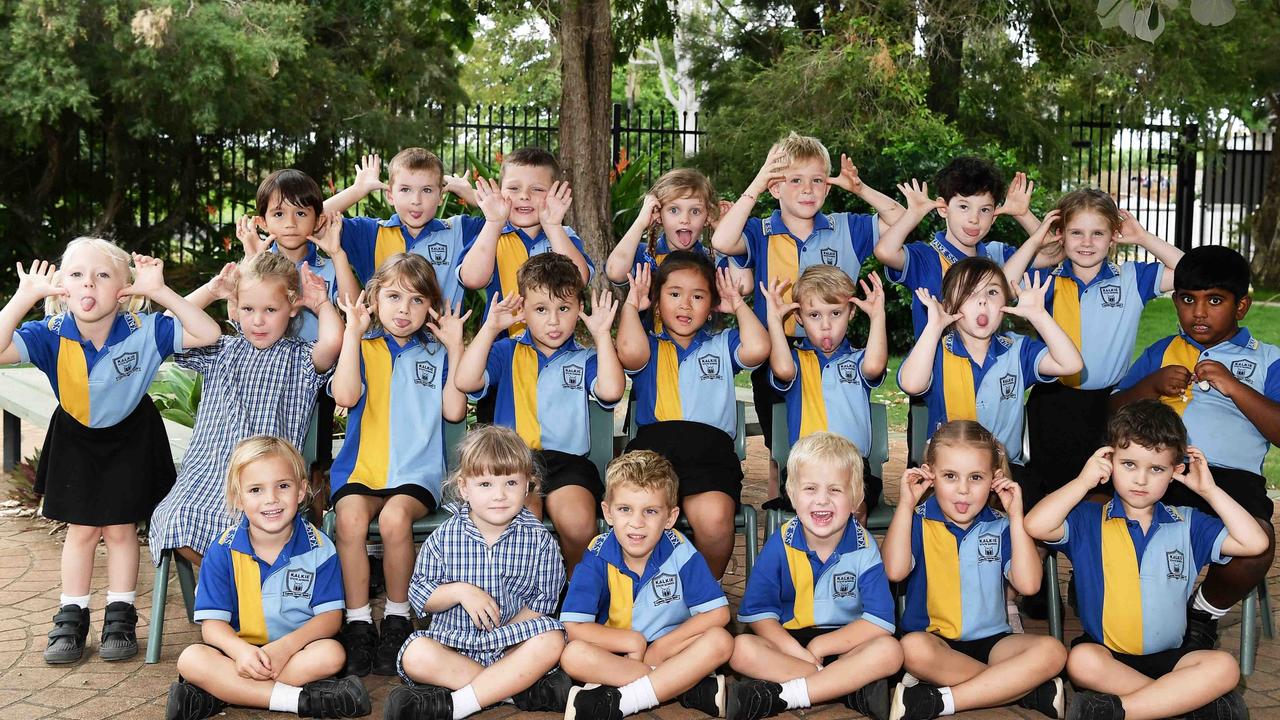 MY FIRST YEAR: Kalkie State School Prep M. Picture: Patrick Woods.