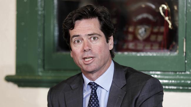 Gillon McLachlan could be forced to give sworn evidence on the supplements saga. Picture: Richard Jupe