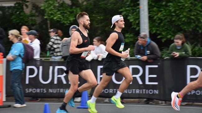 Some of the magic moments and action from the ASICS Runaway Noosa Marathon. Photo: Mark Furler
