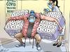 Mark Knight's cartoon, vaccine and toilet paper