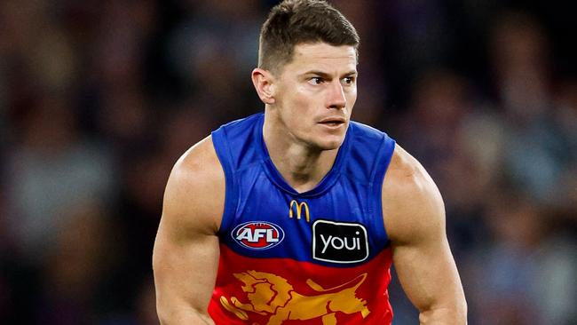 MELBOURNE, AUSTRALIA - JUNE 07: Dayne Zorko of the Lions in action during the 2024 AFL Round 13 match between the Western Bulldogs and the Brisbane Lions at Marvel Stadium on June 07, 2024 in Melbourne, Australia. (Photo by Dylan Burns/AFL Photos via Getty Images)