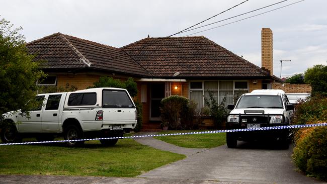 The Mulgrave home was turned into a crime scene.