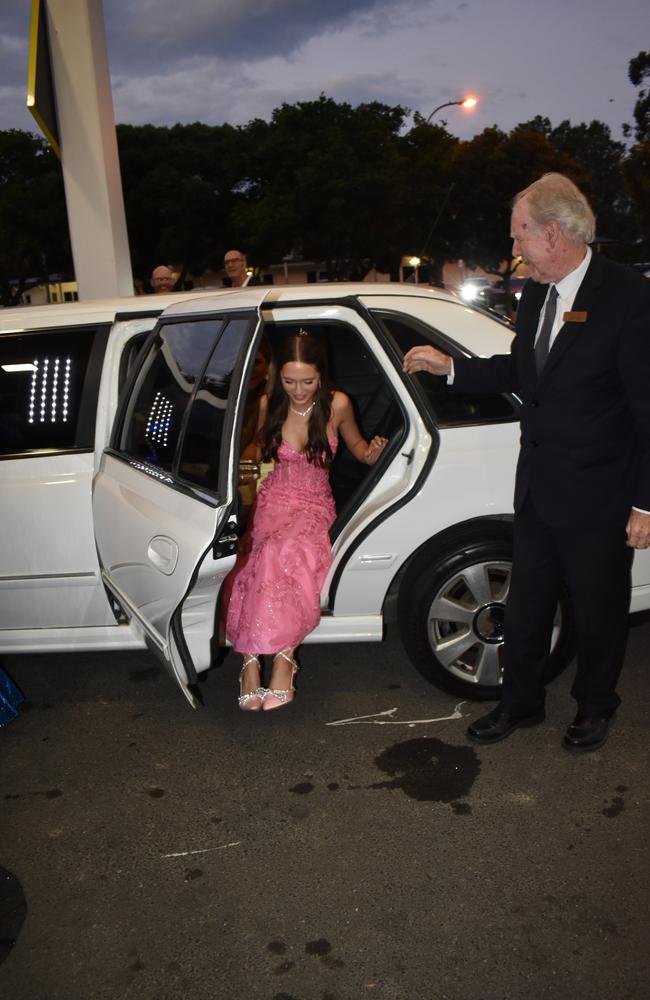 Students at the 2024 Nambour Christian College formal.