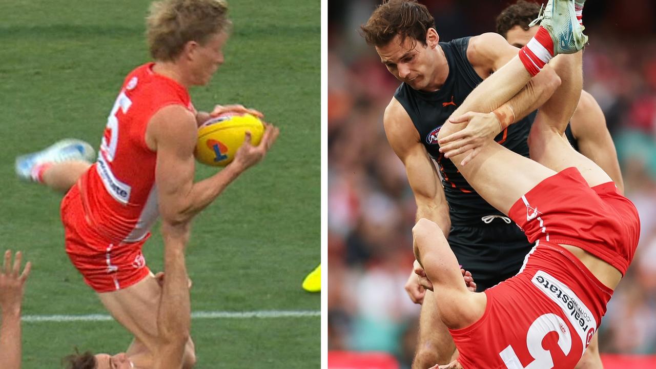 Isaac Heeney took one of the greatest grabs ever seen.