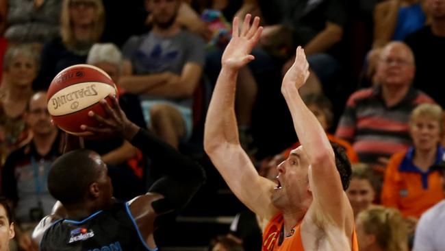 Championship-winning Cairns Taipans players Matt Burston and Stephen ...