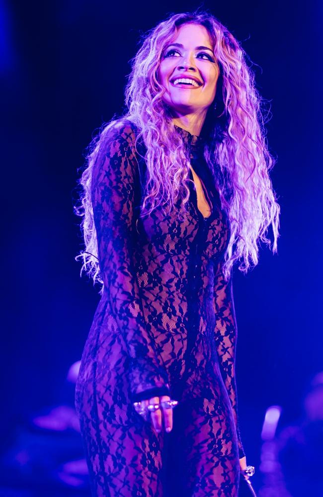 Rita Ora performs at the festival Star in Town in Zurich. Picture: SplashNew/Media Mode