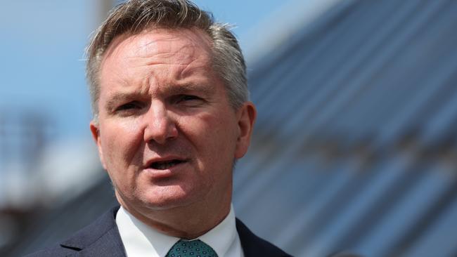 Energy Minister Chris Bowen last week. Picture: David Swift/NCA NewsWire