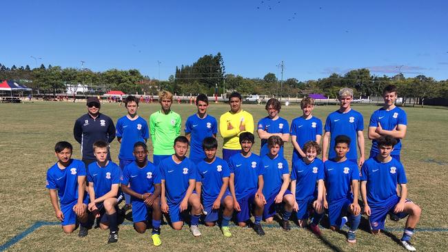 The winning Aspley SHS senior boys