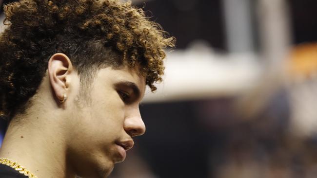 LaMelo Ball met with NBL owner Larry Kestelman before heading home.