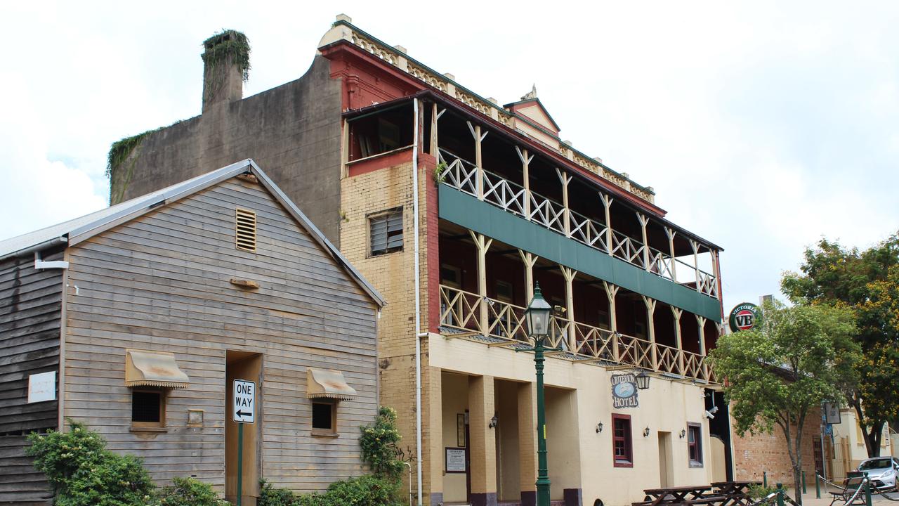 Maryborough’s Criterion Hotel in the Portside precinct.