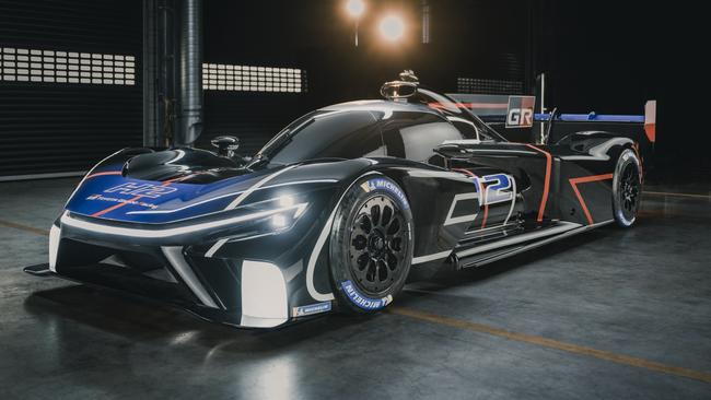 Toyota’s GR H2 Racing Concept looks set to go racing in the future.