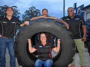 NATIONAL AG DAY: Ashley Elliott, Lyndon and Sandra Maroske and David Gela. Picture: Matt Collins