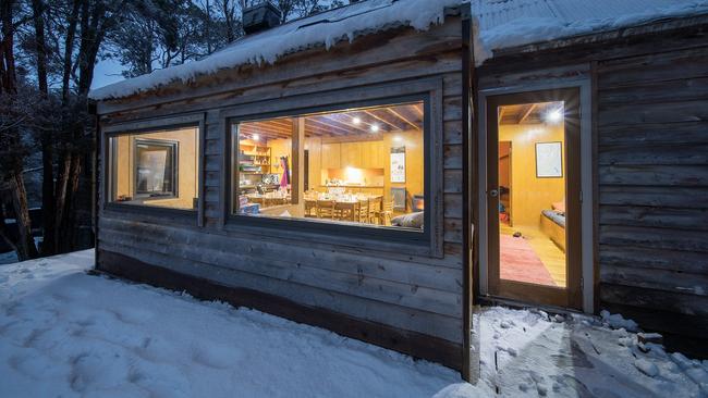 Pine Forest Moor Hut on the Cradle Mountain walk, Tasmania. Picture: Ben Christine-Johnston