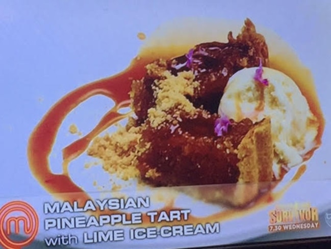 Sashi's dessert was popular with the judges. Picture: Supplied