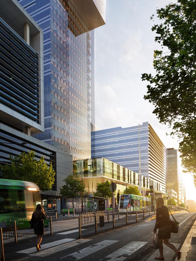 The Melbourne Quarter development by Lendlease. Picture: Supplied.