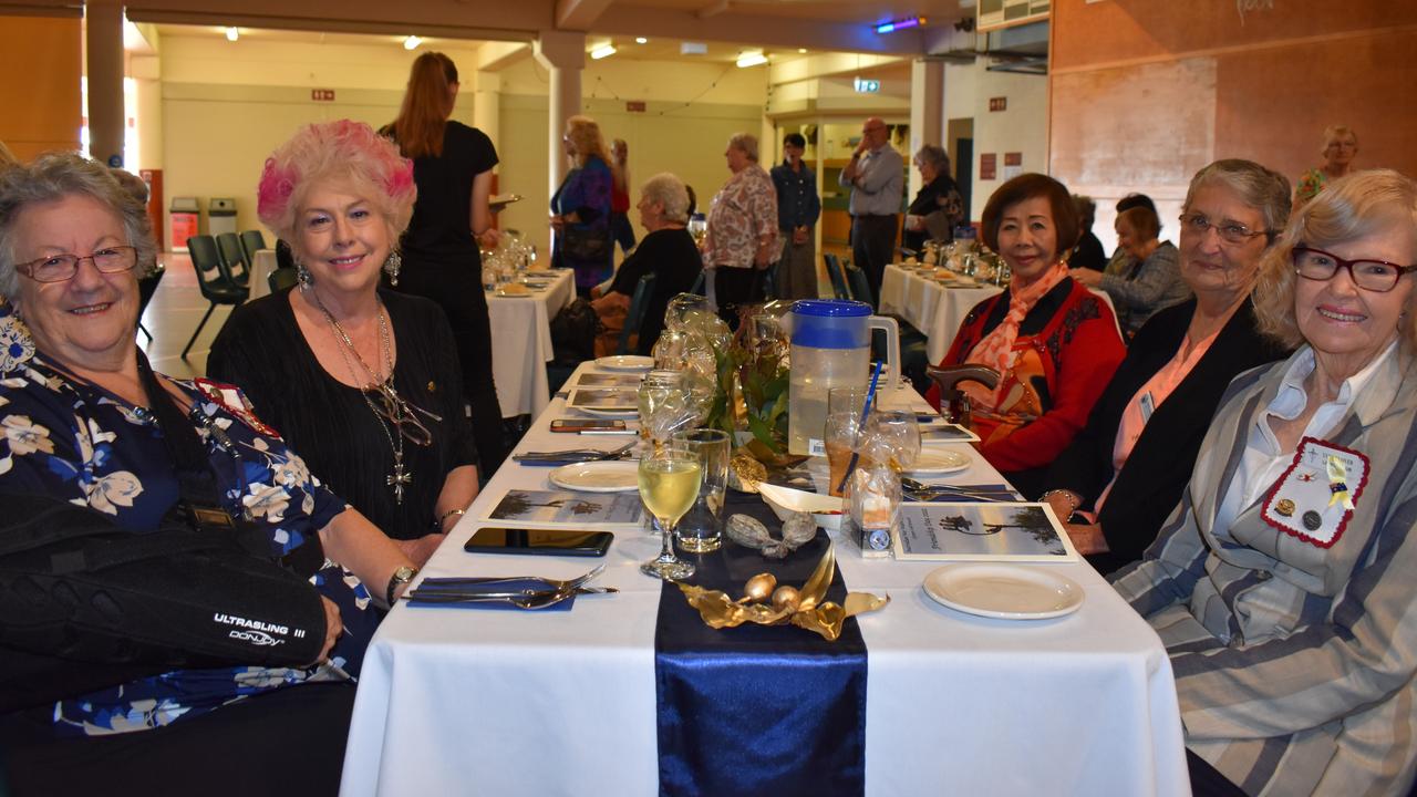 Members of the Hervey Bay Sub-branch (from left) Faye Boaden, Jan Boge, Sunee Radford, Edna Murphy and Lynn Glover.