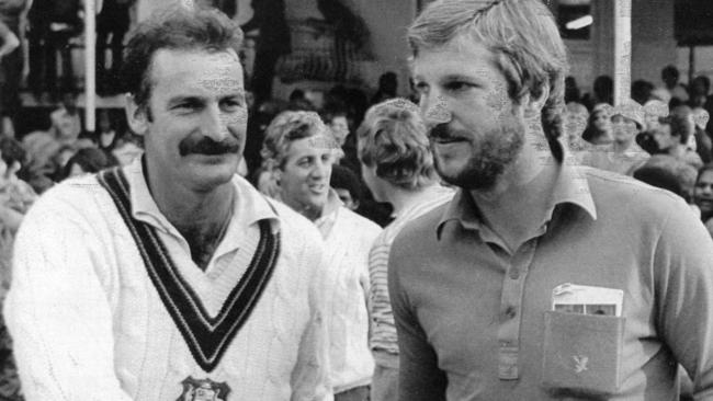 Dennis Lillee could find no answer to Ian Botham back in 1981.