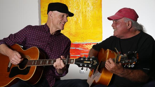 Peter Garrett and Kev Carmody are sharing a bill for the first time. Picture: Craig Wilson