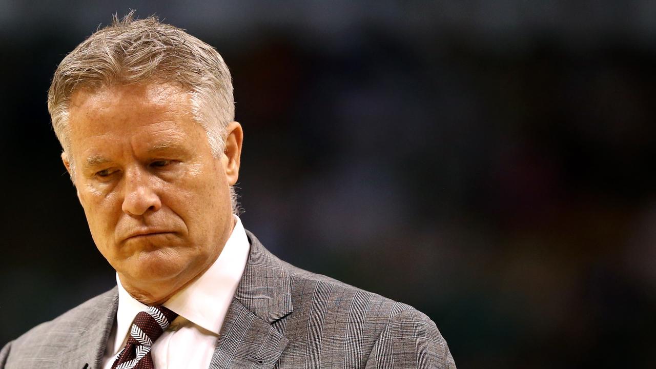 Brett Brown, head coach of the Philadelphia 76ers.