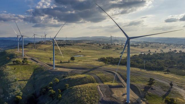 Crudine Ridge Wind Farm is a 134MW facility near Sallys Flat, south of Mudgee, in NSW.