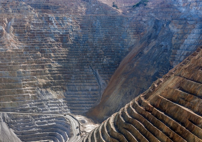 Bingham Canyon — the copper mine you can see from space. Picture: Pavliha, iStock / Getty Images