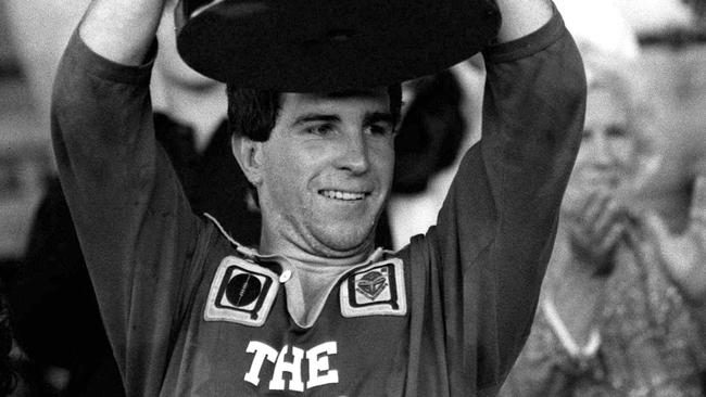 Peter Coyne was a premiership winner. PicDavid/Crosling