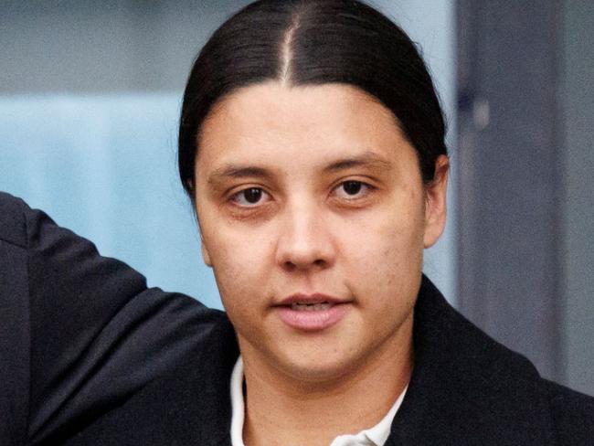 ** FEES APPLY - ONE TIME USE ONLY - FOR NETWORK USE ONLY ** MUST CREDIT TOLGA AKMEN/EPA-EFE/Shutterstock  Chelsea soccer player Sam Kerr leaves Kingston Crown court in southwest London, Britain, 11 February 2025. Chelsea striker and Australian captain Kerr has been found not guilty of racially aggravated harassment of a London police officer after a late-night taxi dispute in 2023. Chelsea footballer Samantha Kerr has been cleared of racially aggravated harassment, London, United Kingdom - 11 Feb 2025