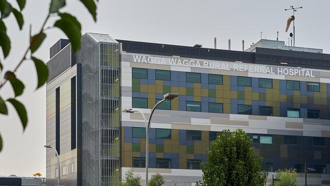 WAGGA NEWS/AAP. Wagga Wagga Rural Referral Hospital / Wagga Wagga Base Hospital in Wagga Wagga NSW. (AAP IMAGE/ Michael Frogley)