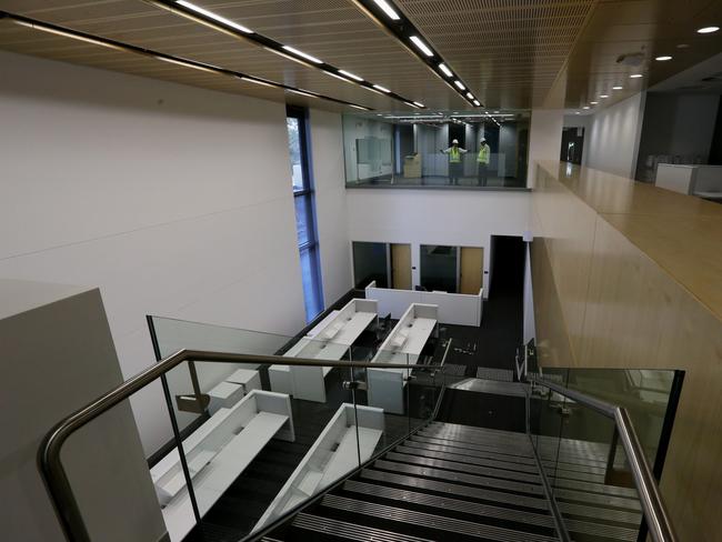 The 24/7 Operations Room during a tour of ASIO's headquarters. Picture: Ray Strange