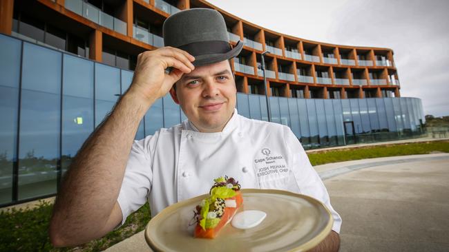 Josh Pelham is serving up three-courses of unbeatable value at the high-end Cape at Cape Schanck RACV resort