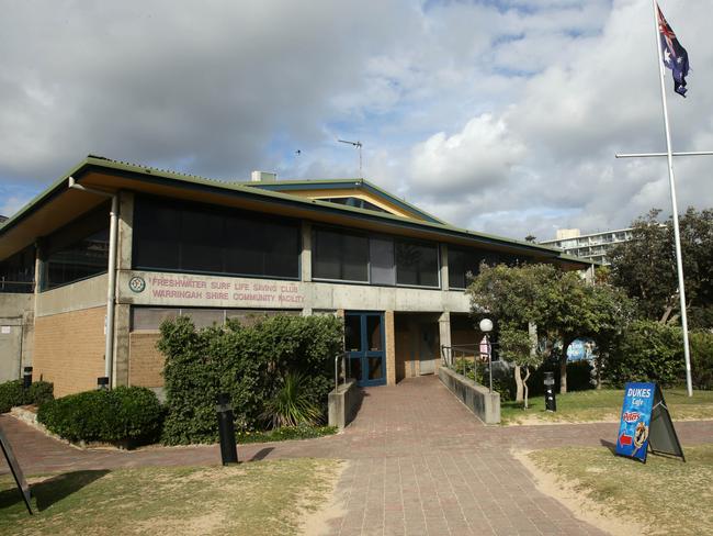 The back section of the Freshwater Surf Life Saving Club, which could be demolished. Picture: Annika Enderborg