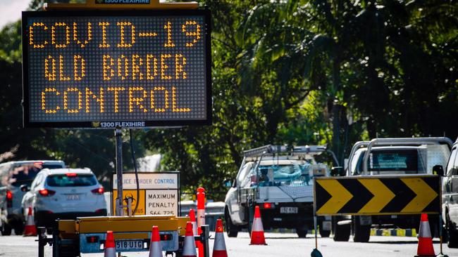 Border closures were one source of frustration for Australians during the pandemic. Picture: AFP