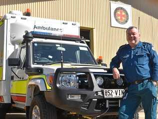 JOB LOVER: Karl Radford, of Roma,  has been recognised as the   Queensland Ambulance Service's South West Paramedic of the Year. Picture: Ellen Ransley